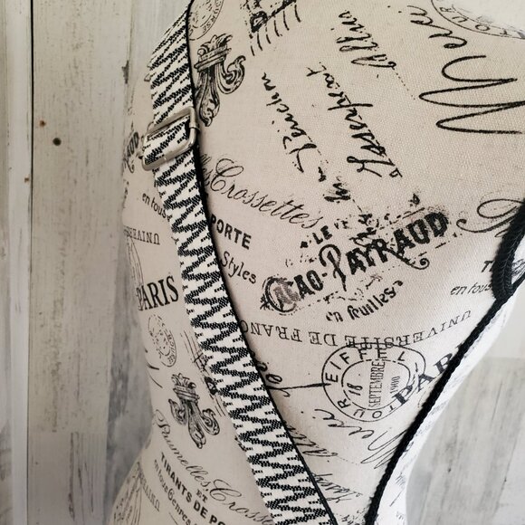 NWOT BAGS by PINAFORE VEGAN LEATHER CROSSBODY with GUITAR STRAP - Picture 6 of 11